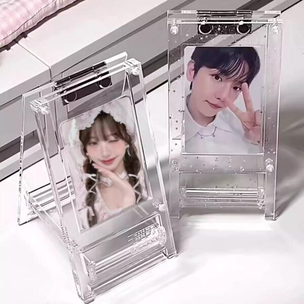 Me2U|Transparent Acrylic Multi - Functional 3 - Inch Photocard Display & Storage Frame