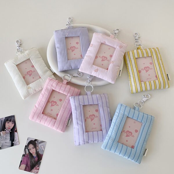 Me2U|Pillow - Shaped Soft Plush Photocard School Card Holder Pendant