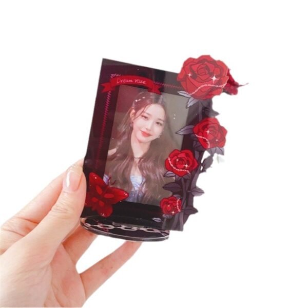 Me2U|Butterfly & Flower - Embellished Acrylic Photocard Stand