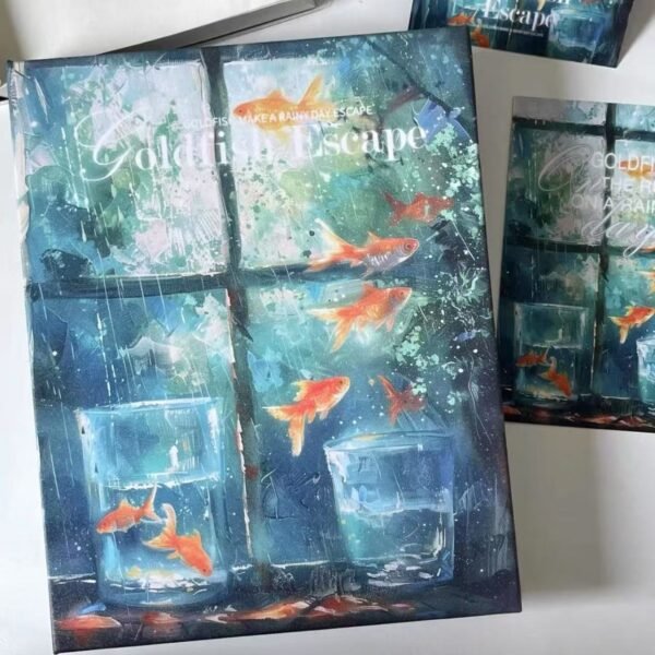 Me2U|Artistic Goldfish Escape Themed Card Album