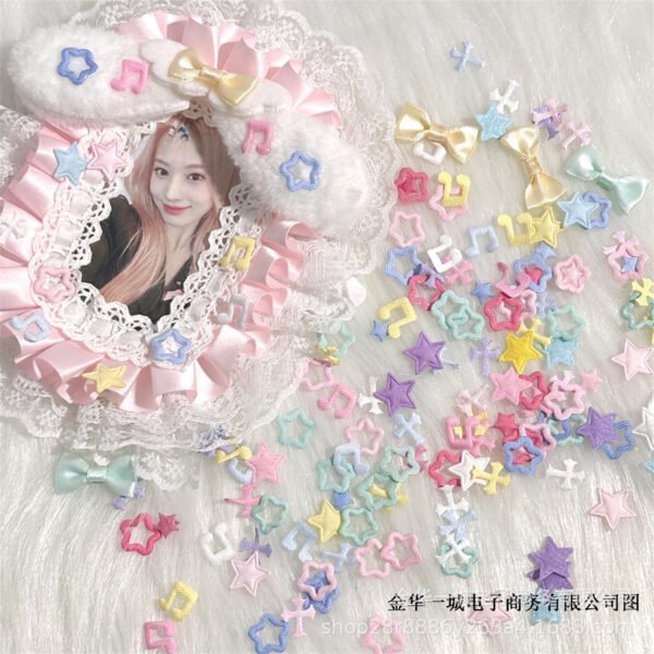 Me2U|Pastel DIY Craft Embellishments (Bows, Stars & More)